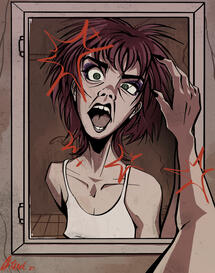 Zel, again. This was for an art contest. Made it to district and state! We’ll see what else it makes to next.
