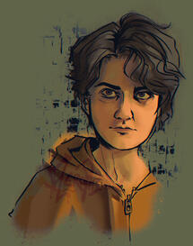 Doodle of myself I did in under an hour.